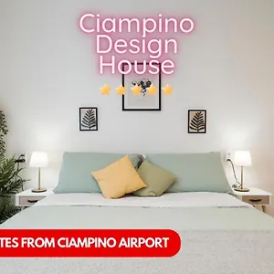 Casa Design Con A/c E Wifi_7 Minuti Aeroporto , Ciampino Italia